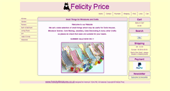Desktop Screenshot of felicityminiatures.co.uk